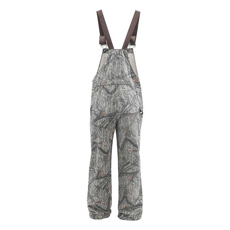 American Retro Branch Deciduous Camouflage Suspender Pants Men And Women