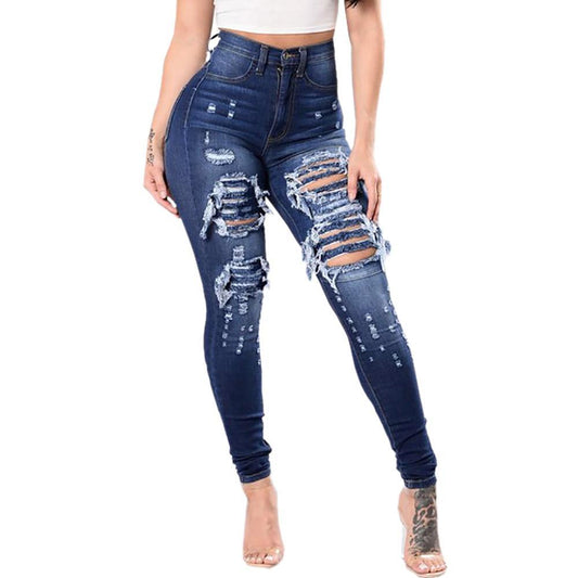 Zerrissene Jeans für Damen