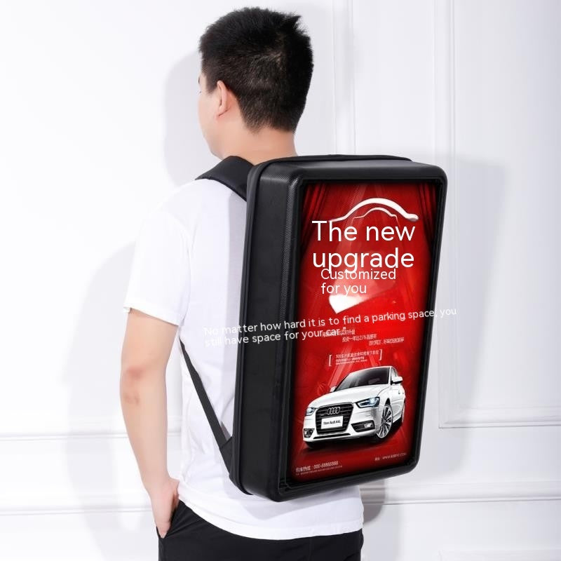 21.5 Inch Display Advertising Backpack