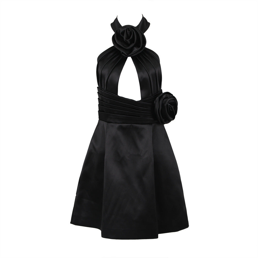 Neckholder-Kurzkleid für Damen