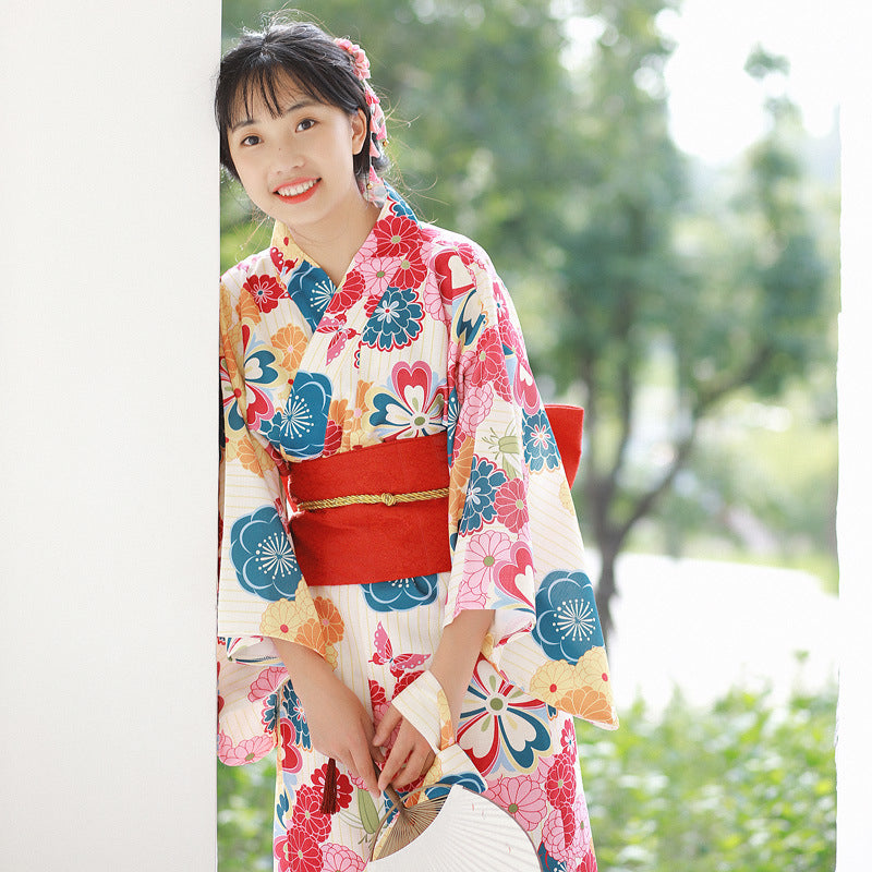 Japanese Kimono Women's Traditional Formal Dress Modified Pink Sexy Photo Japanese Style Stage Costume