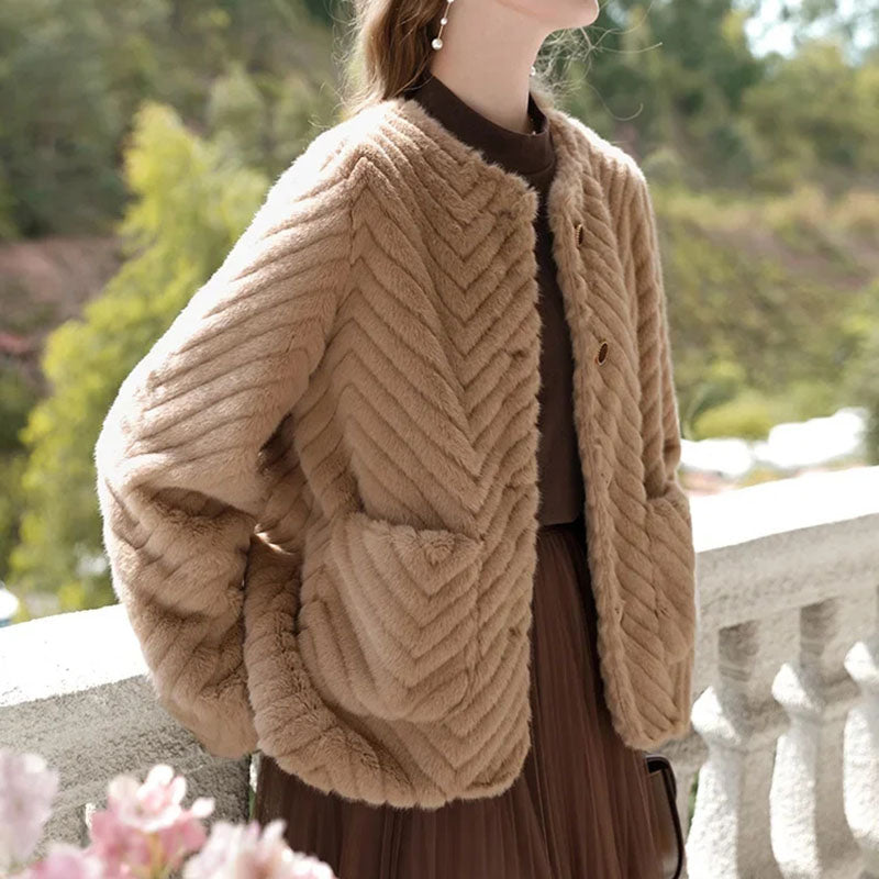 Furry Coat Women's Autumn And Winter Leisure Coat