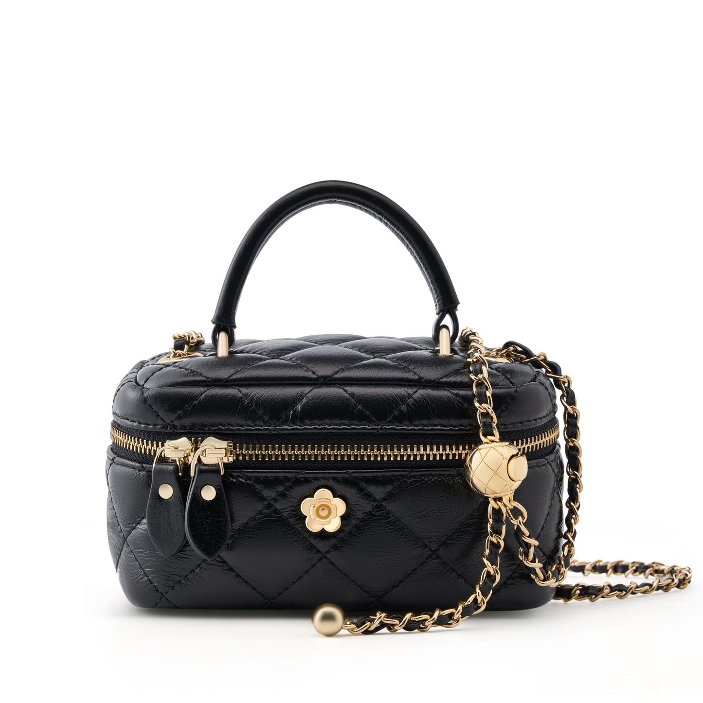 Rhombus Chain Bag High-grade Western Style Crossbody Women's Bag