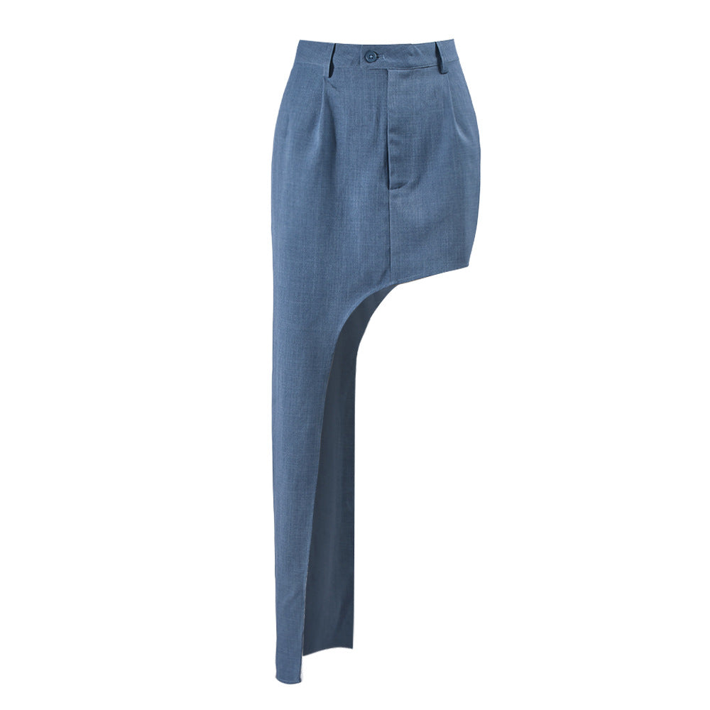 Woven Street Sexy Slim Fit einseitig drapierter Etuirock für Damen