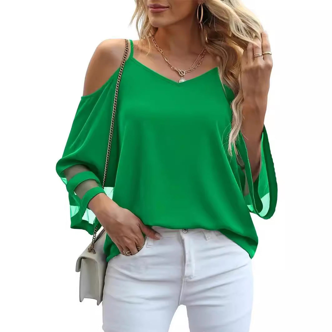 Women's Tops With Narrow Straps Leisure