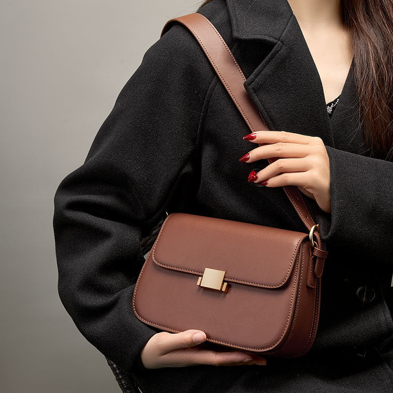 High-grade Special-interest Design Underarm Leather Women's Bag