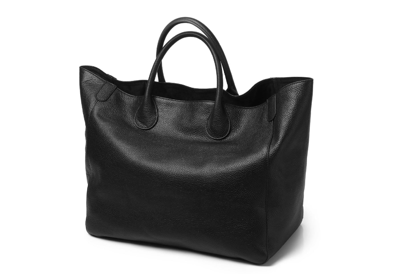 Simple Personality Tote Genuine Leather Big Bag Super Capacity