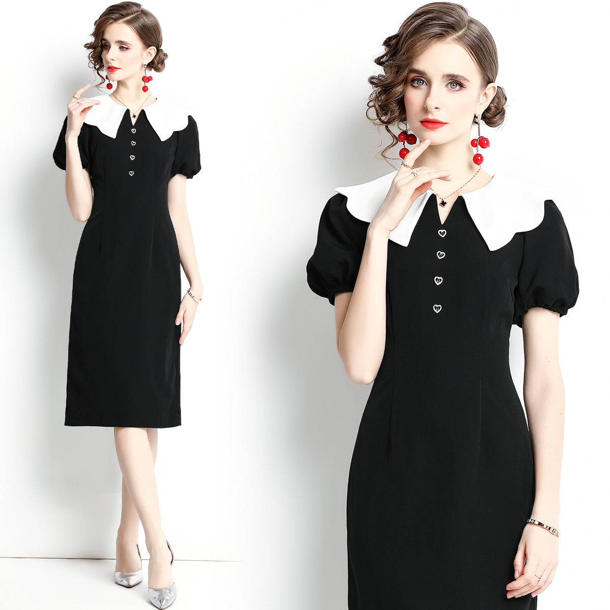 Temperament Goddess Style Business Dress Slim Fit