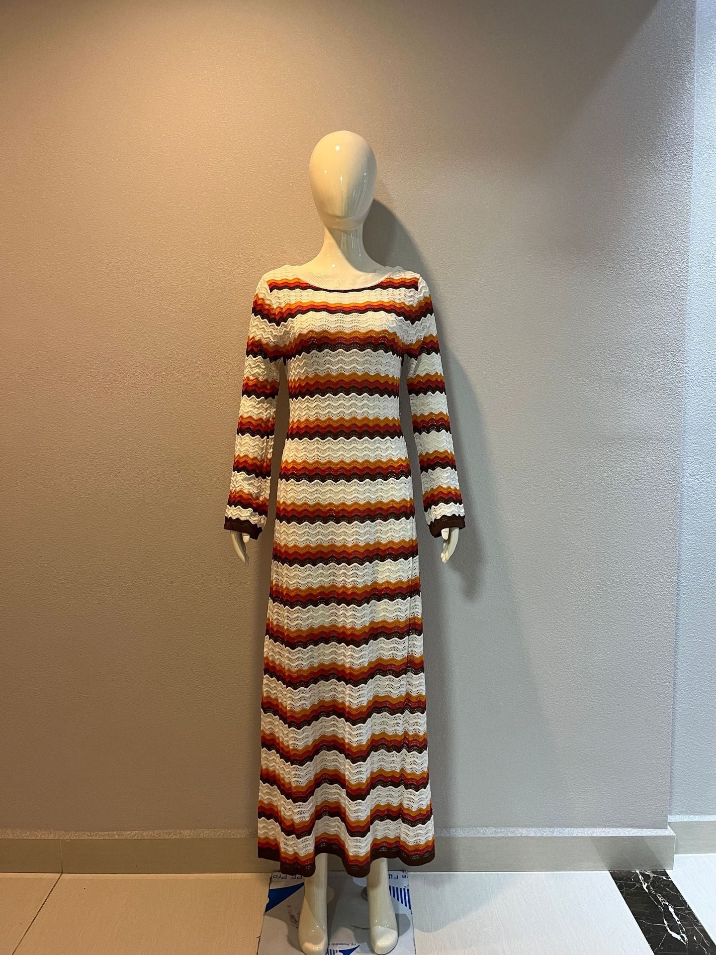 Fashion Sexy Knitted Hollow Dress